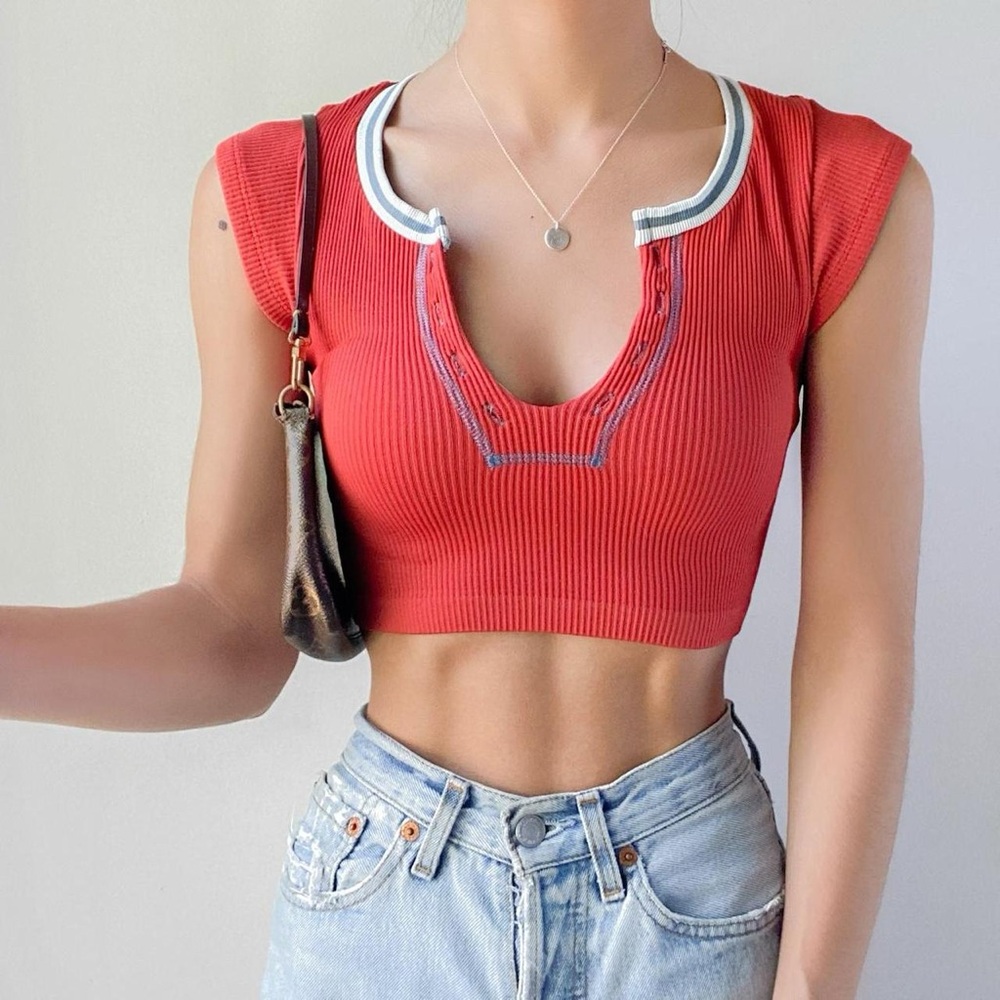NWT URBAN OUTFITTERS out from under crop tee